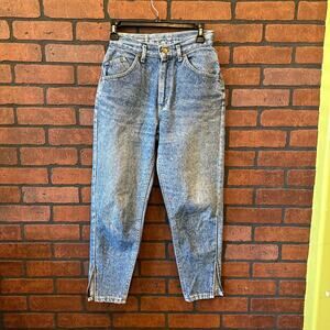 Vintage 90s Lee Acid Wash High Rise Jeans Size 6 Petite Streetwear Women's